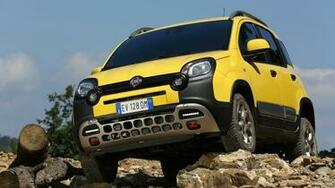Fiat Panda Cross Front HD Wallpaper
