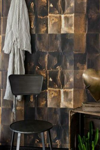 Shibui Copper Wallpaper In Mural