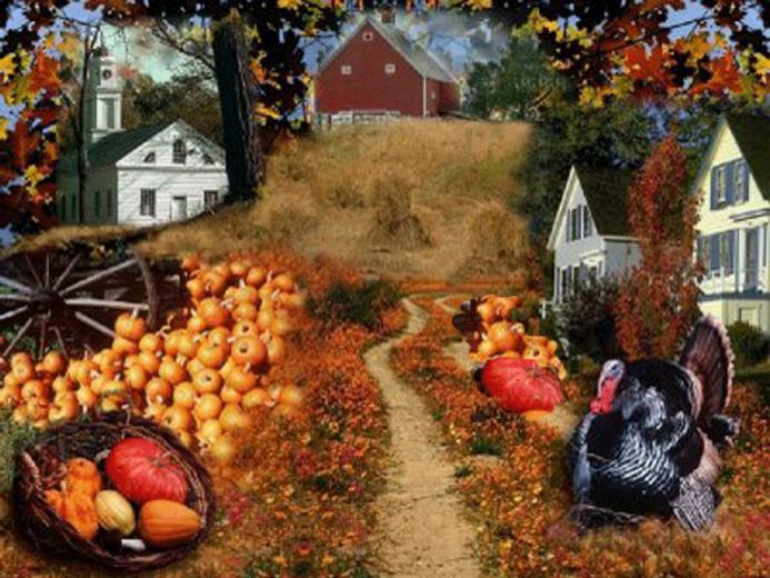 Thanksgiving Computer Wallpaper