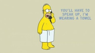 Funny Simpsons Cartoons HD Wallpaper Widescreen