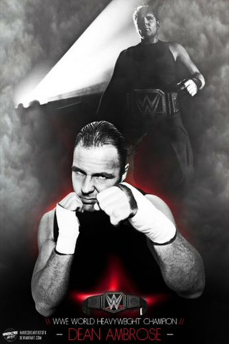 Dean Ambrose Wwe Whc Hardcoreartist By Hardcoreartistgfx On