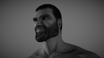 Giga Chad Wallpaper