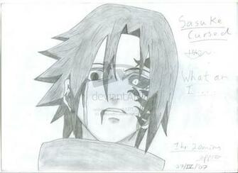 Sasuke Uchiha Curse Mark By Hmluvssu
