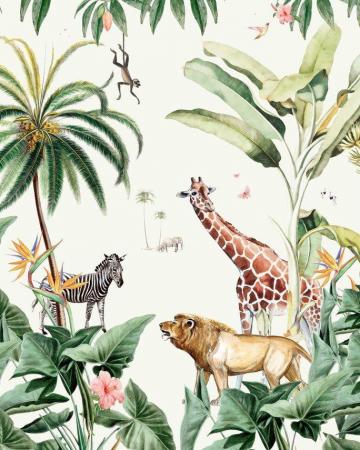 Savannah Palmtree Wallpaper Creative Labs Jungle