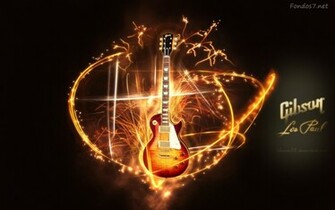 Descargar Fondos De Pantalla Gibson Les Paul HD Widescreen Gratis