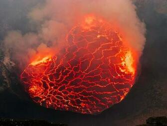 8d Nyiragongo Lava Lake And Mountain Gorillas Volcanodiscovery
