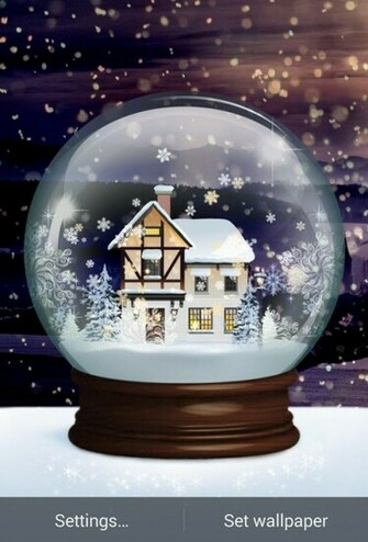 Snow Globe Live Wallpaper Android Apps On Google Play