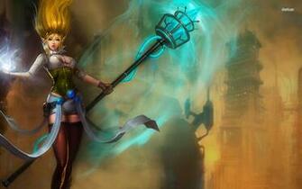 Janna League Of Legends Wallpaper