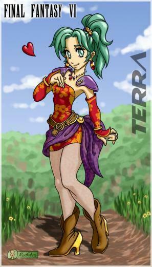 Final Fantasy Vi Terra By Alexsanlyra
