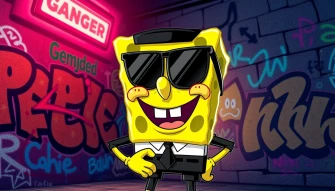 Gangster Spongebob Wallpaper