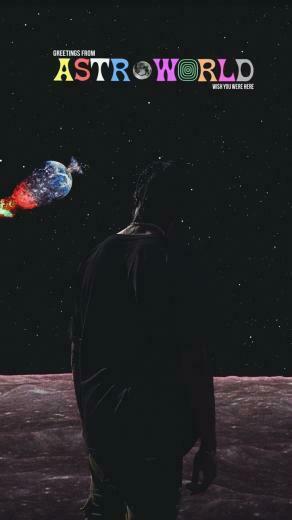 Astroworld Travis Scott iPhone Wallpaper With Image