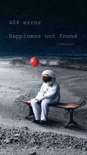 Not Found Astronaut Wallpaper Space Art