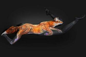 Body Painting Animals HD Wallpaper