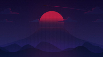 Aesthetic Moon Wallpaper