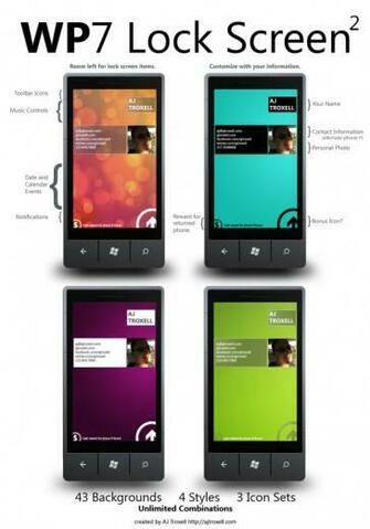 We Previously Covered The Windows Phone Lock Screen Wallpaper By Aj