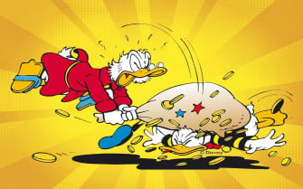 Donald Duck Comic The Life And Times Of Scrooge Mcduck Wallpaper