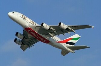 Emirates Airbus A380 Wallpaper