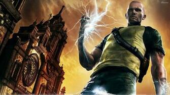 Infamous Electricity In Hand Wallpaper