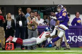 Minnesota Vikings Defeat New York Giants Week Nfl