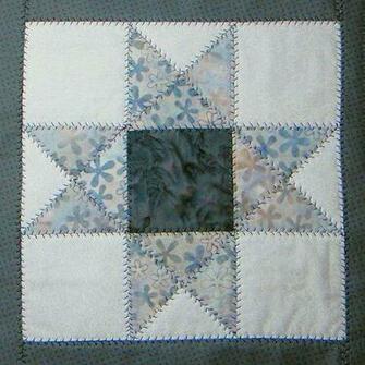 Star Patchwork Wallpaper Piecing Quilt Blocks