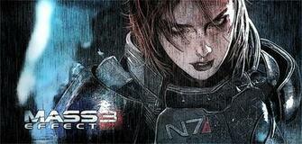 Mashababko iPhone Wallpaper Mass Effect