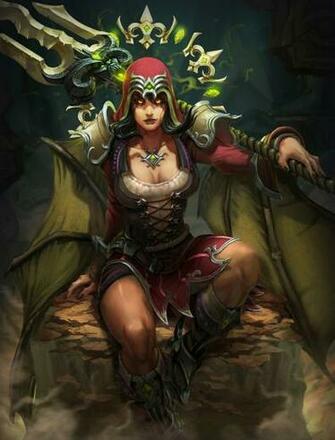 Smite Scarlet Coven Isis By Brolo