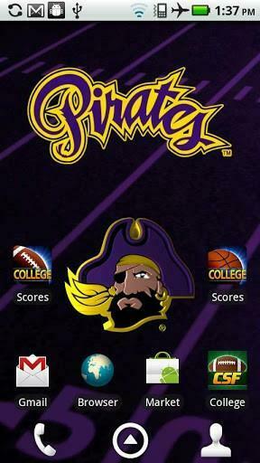 Ecu Pirates Live Wallpaper HD App For Android