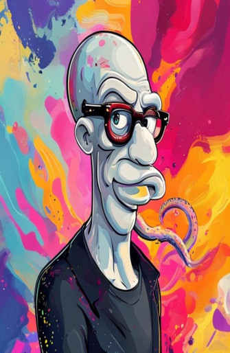 Handsome Squidward Wallpaper