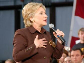 New Secretary Of State Hillary Clinton Wallpaper In Happy Mood