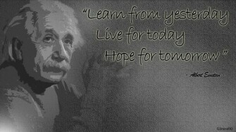 White Quotes Albert Einstein Wallpaper Background