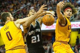 San Antonio Spurs V Cleveland Cavaliers Kevin Love