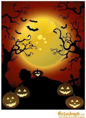 Halloween Vector Background