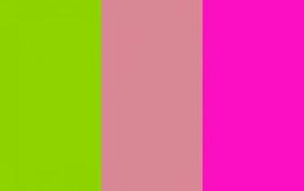 Sheen Green Shimmering Blush And Shocking Pink Three Color Background