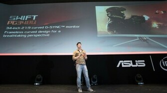 Ifa Rog Swift Pg348q Curved Display Gaming Headset