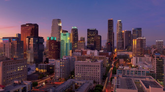 Man Made Los Angeles HD Wallpaper