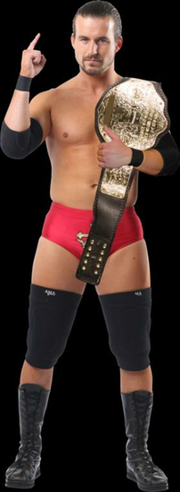 Adam Cole World Heavyweight Champion Photomontage By