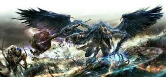 Warhammer 40k Battle Space Marines Chaos Demon Tzeentch
