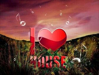Wallpaper I Love House Music