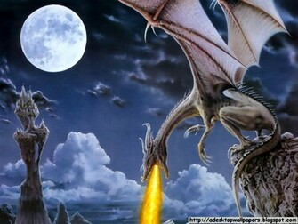 Dragon Fantasy Desktop Wallpaper Pc
