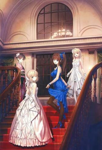 HD Wallpaper Type Moon Ryougi Shiki Saber Aozaki Aoko Arcueid