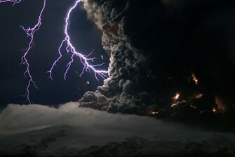 Volcanic Lightning Volcano World Oregon State University
