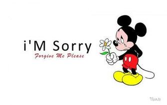 Sorry Wallpaper