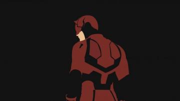 Daredevil Minimal Superhero Artwork Wallpaper HD Image