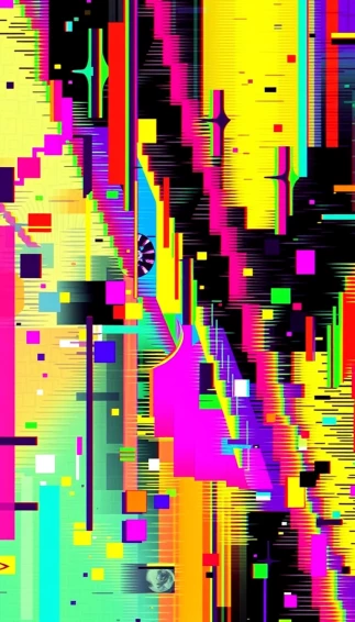 Glitchy Wallpaper