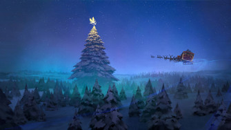 4k Ultra HD Christmas Santa Claus Wallpaper