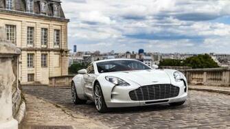 Aston Martin One Supercar White Cars