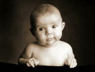 Wallpaper Naughty Cute Babies