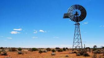 Australian Windmill Wallpaper
