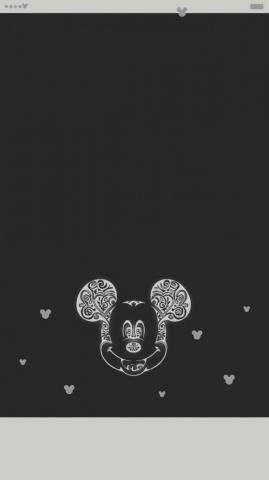Mickey Mouse Black And White Wallpaper On