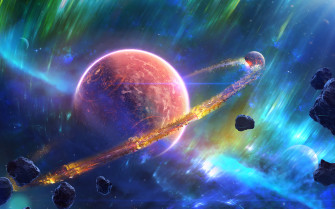 Nebula Planet Space 4k HD Wallpaper Image